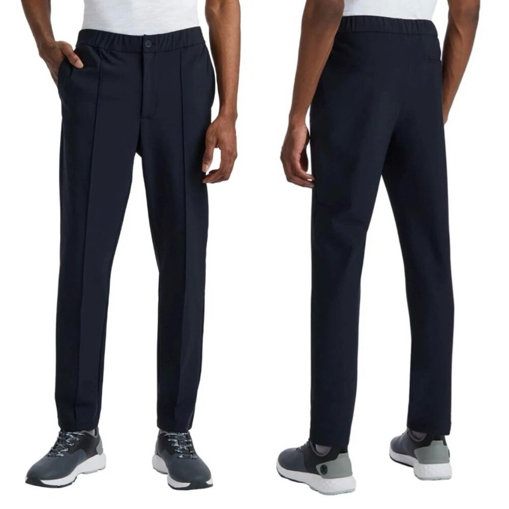 G/FORE Men’s M Tech Stretch Street Golf Pants Twilight Straight-Leg Performance